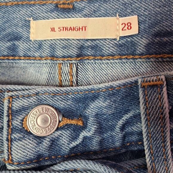 Levi's Premium Big E Women's XL Straight Denim size 28 - Picture 8 of 12